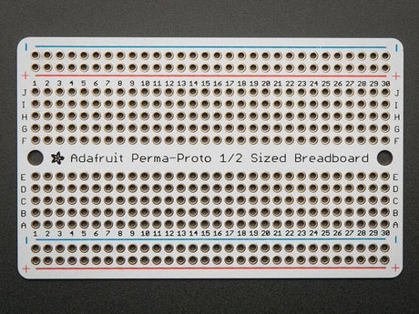 Perma-Proto Half-sized Breadboard PCB - 3 Pack! - Breadboards