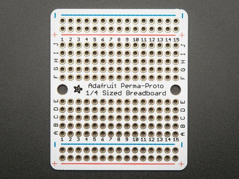 Perma-Proto Quarter-sized Breadboard PCB - 3 Pack! - Breadboards