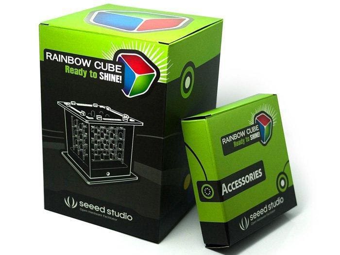 Rainbow Cube Kit Rgb 4X4X4 Assembled - Led Displays