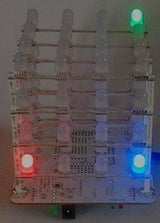 Rainbow Cube Kit RGB 4x4x4 - LED Displays