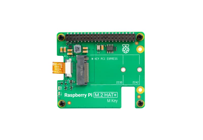 Raspberry Pi M.2 HAT + for Raspberry Pi 5