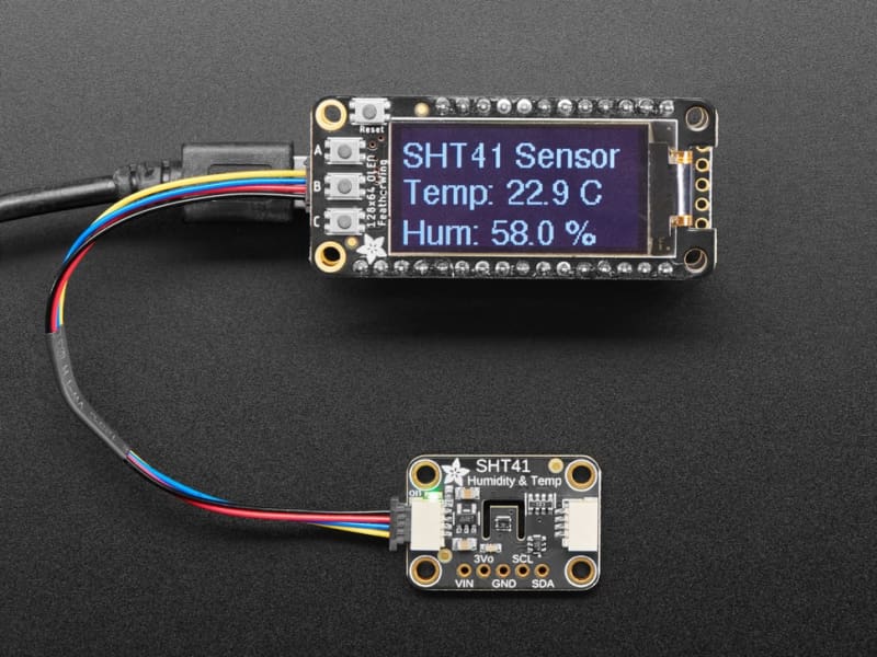 Cool Components - Sensirion SHT41 Temperature & Humidity Sensor ...