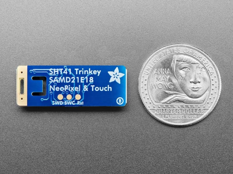 SHT41 Trinkey - USB Temperature and Humidity Sensor
