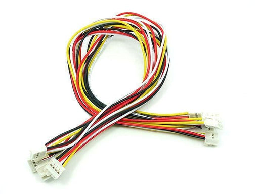 Universal 4 Pin Buckled 30Cm Cable (5 Pcs Pack) - Grove