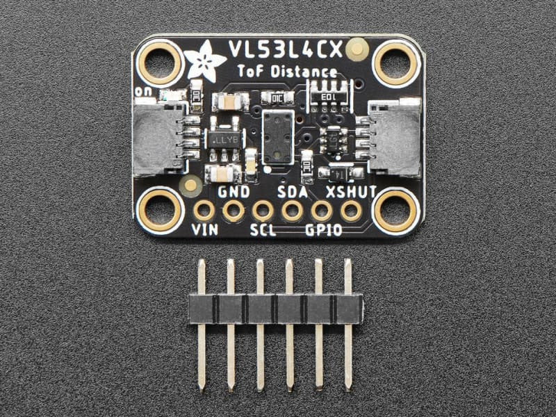 VL53L4CX Time of Flight Distance Sensor - ~1 to 6000mm - STEMMA QT / Qwiic - Component