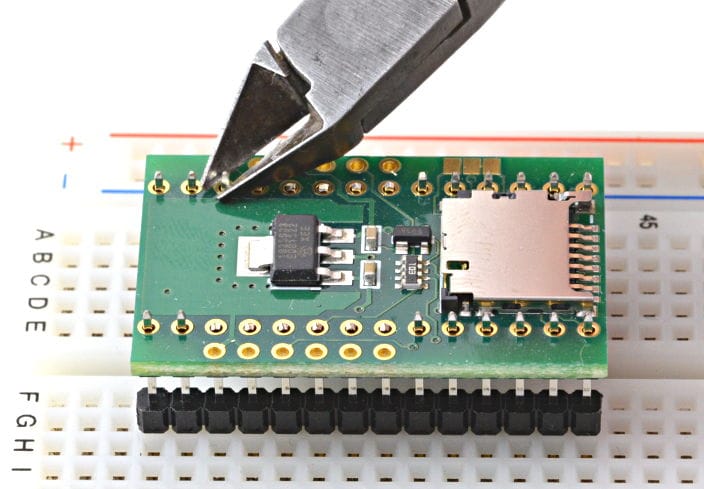 Teensy 3 to WIZ820io & SD Card Adaptor