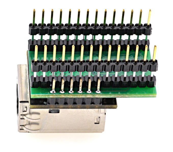 Teensy 3 to WIZ820io & SD Card Adaptor