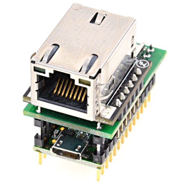 Teensy 3 to WIZ820io & SD Card Adaptor
