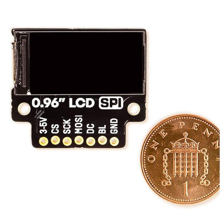 0.96 SPI Colour LCD (160x80) Breakout - LCD Displays