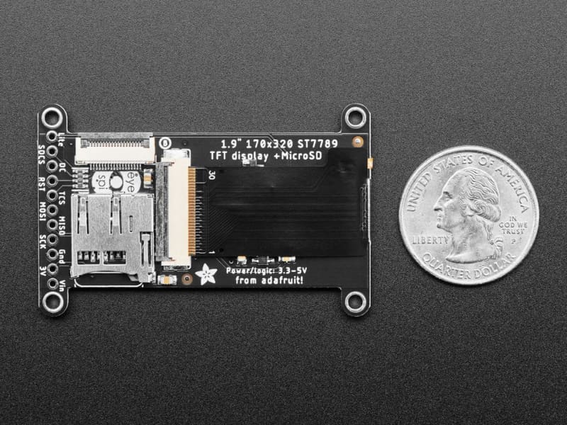 1.9 320x170 Color IPS TFT Display - ST7789 - Component