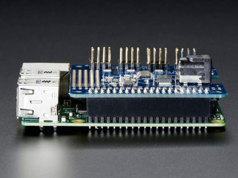 16-Channel Pwm / Servo Hat For Raspberry Pi (Id: 2327) - Motion Controllers