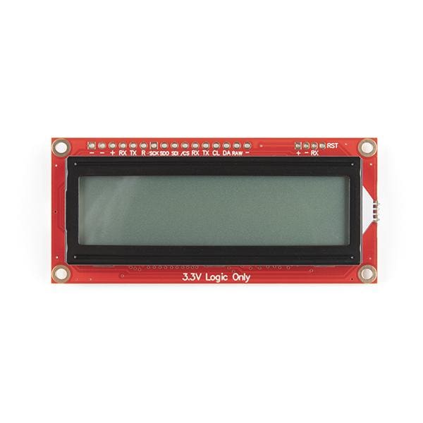 16x2 SerLCD - RGB Backlight (Qwiic) - Component