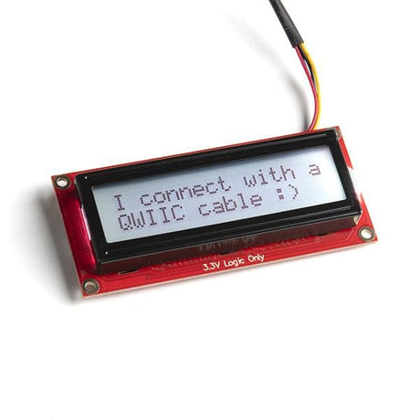 16x2 SerLCD - RGB Backlight (Qwiic) - Component