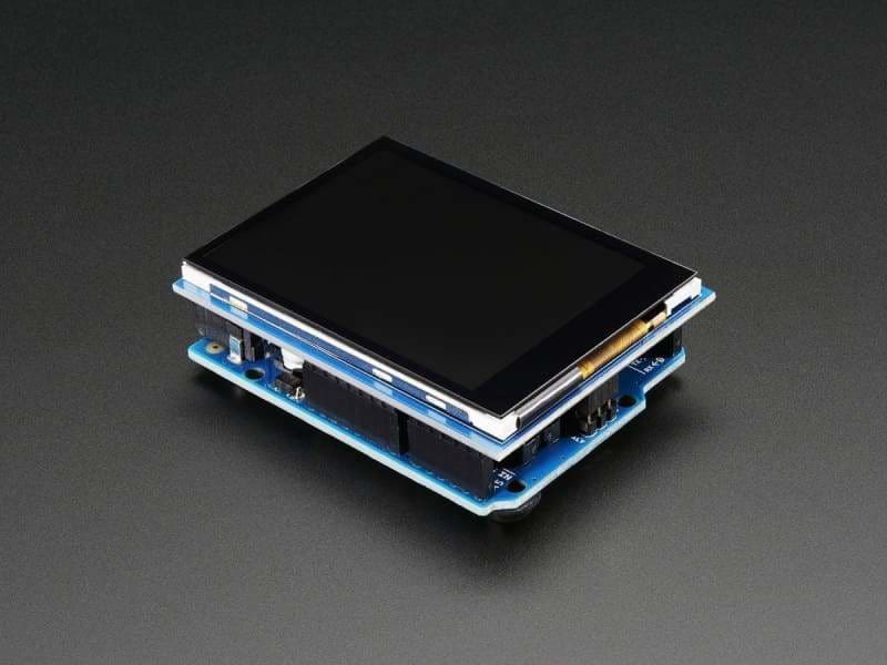 2.8 Tft Touch Shield For Arduino W/capacitive Touch (Id: 1947) - Lcd Displays