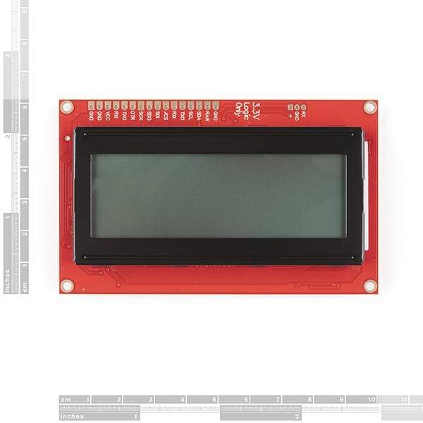 20x4 SerLCD - RGB Backlight (Qwiic) - Component