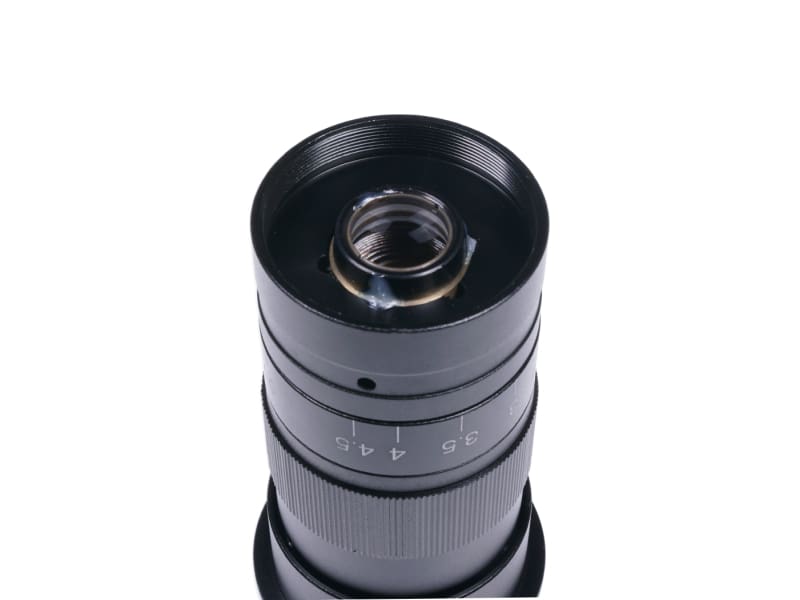 300X Microscope Lens for Raspberry Pi High Quality Camera with C-Mount - Component