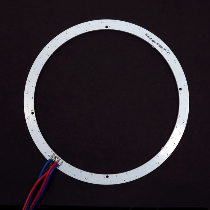 40 LED 132mm Ring - WS2812B 5050 RGB LED with Integrated Drivers (Adafruit Neopixel compatible) - LEDs