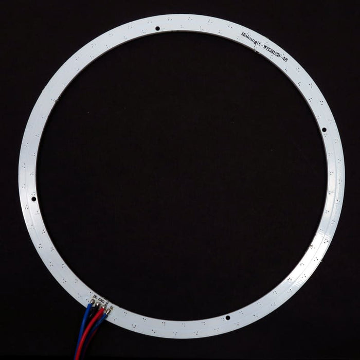 48 LED 152mm Ring - WS2812B 5050 RGB LED with Integrated Drivers (Adafruit Neopixel compatible) - LEDs