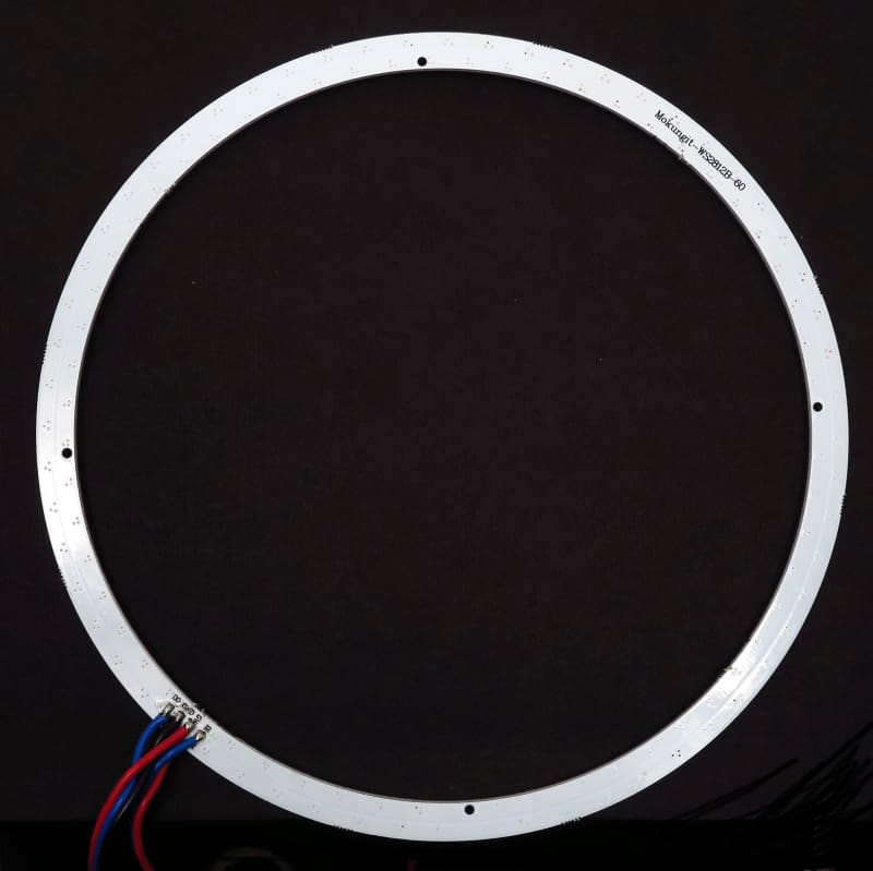 60 LED 172mm Ring - WS2812B 5050 RGB LED with Integrated Drivers (Adafruit Neopixel compatible) - LEDs