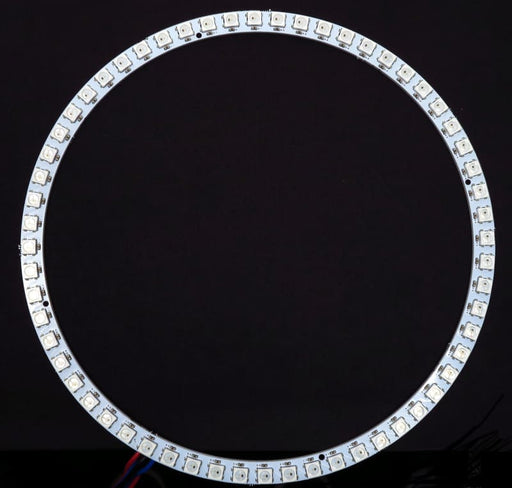 60 LED 172mm Ring - WS2812B 5050 RGB LED with Integrated Drivers (Adafruit Neopixel compatible) - LEDs