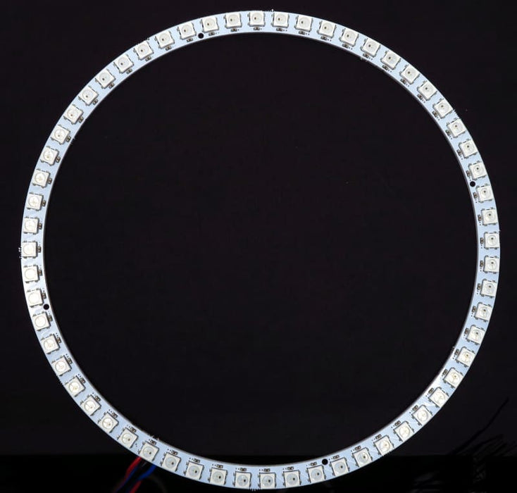 60 LED 172mm Ring - WS2812B 5050 RGB LED with Integrated Drivers (Adafruit Neopixel compatible) - LEDs