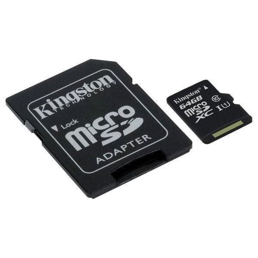 64Gb Micro Sd Card Memory - Class 10 With Adapter - Accessories And Breakout Boards