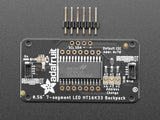 7-Segment LED Matrix Backpack - STEMMA QT / qwiic - Component