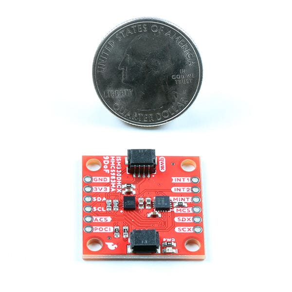 9DoF IMU Breakout - ISM330DHCX MMC5983MA (Qwiic) - Component