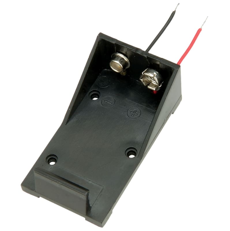 9V Battery Holder with Flying Leads - Component