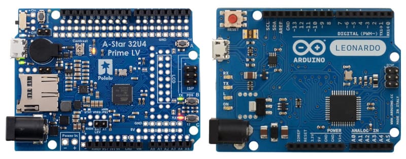 A-Star 32U4 Prime LV - Derivative Boards