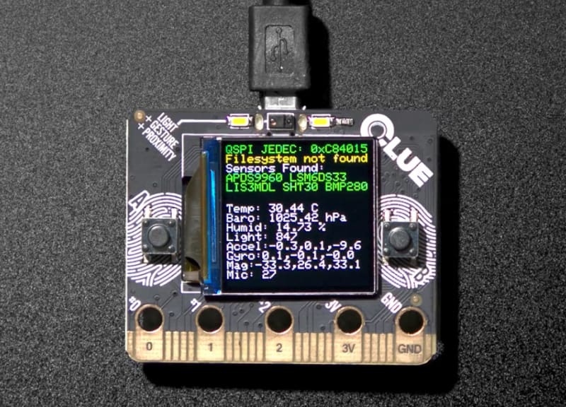Adafruit CLUE - nRF52840 Express with Bluetooth LE - Component