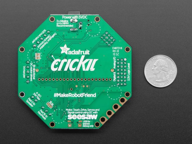 Adafruit Crickit For Micro:bit (Id: 3928) - Accessories And Breakout Boards