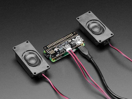 Adafruit I2S 3W Stereo Speaker Bonnet For Raspberry Pi - Mini Kit (Id: 3346) - Audio