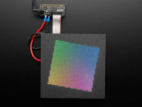 Adafruit Rgb Matrix Bonnet For Raspberry Pi (Id: 3211) - Led Displays