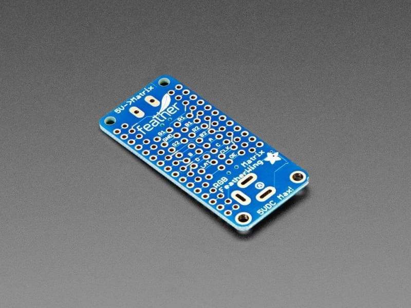 Adafruit Rgb Matrix Featherwing Kit - For M0 And M4 Feathers (Id: 3036) - Feather