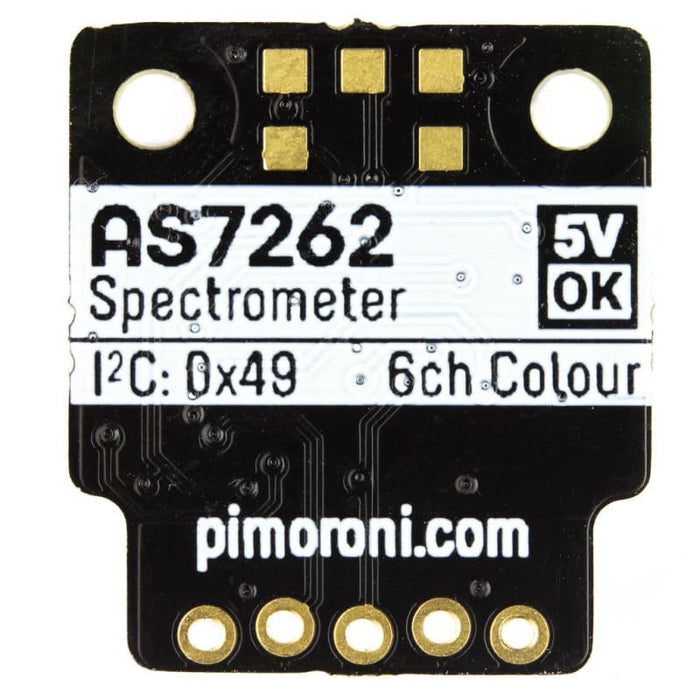 AS7262 6-channel Spectral Sensor (Spectrometer) Breakout - Sensor