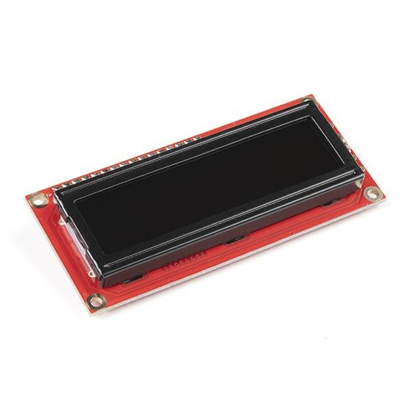 Basic 16x2 Character LCD - White on Black 5V (with Headers) - Component