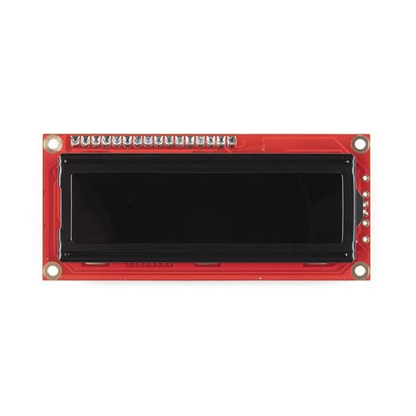 Basic 16x2 Character LCD - White on Black 5V (with Headers) - Component