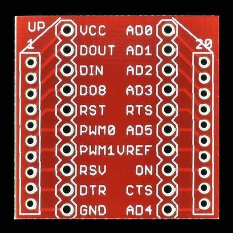 Breakout Board For Xbee Module (Bob-08276) - Zigbee