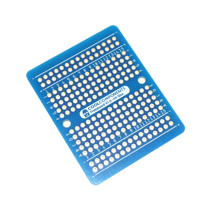 Cool Components Protoboard - 1/4 Size (Pack of 3) - Component
