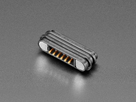 DIY Magnetic Connector - Straight 6 Contact Pins - 2.2mm Pitch - Component