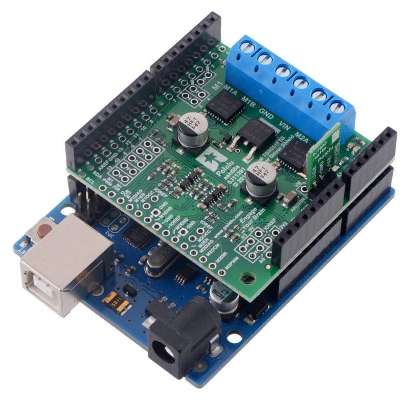 Dual Tb9051Ftg Motor Driver Shield For Arduino - Motors