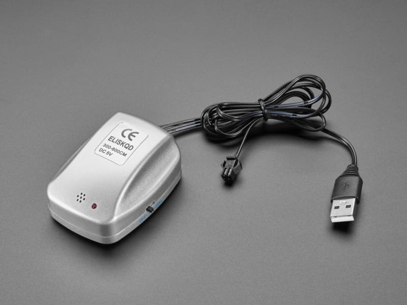 EL Wire Sound Activated Pocket Inverter - 5V USB Power - Component