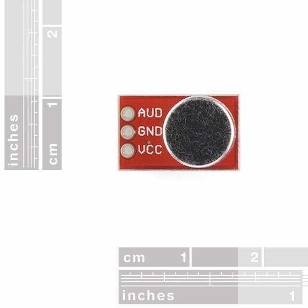 Electret Microphone Breakout (Bob-12758) - Sound