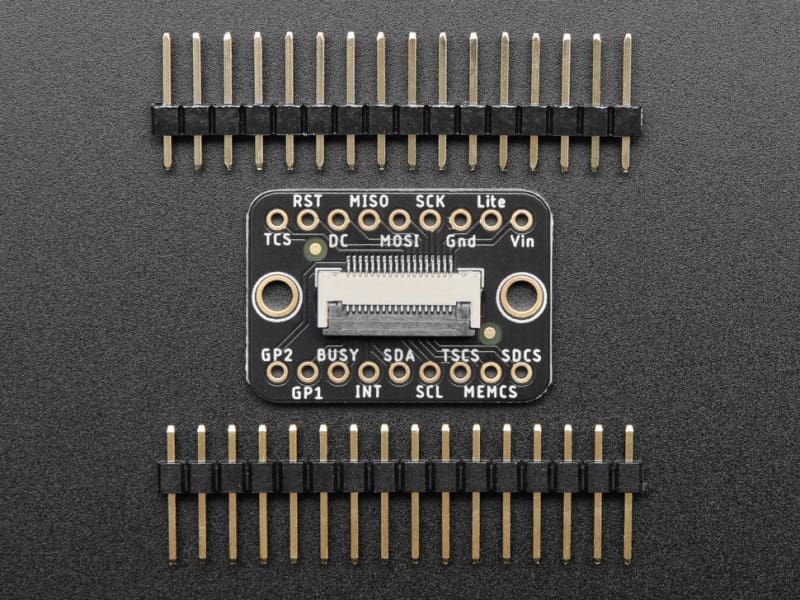 EYESPI Breakout Board - 18 Pin FPC Connector - Component