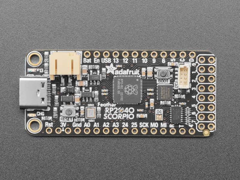 Feather RP2040 SCORPIO - 8 Channel NeoPixel Driver