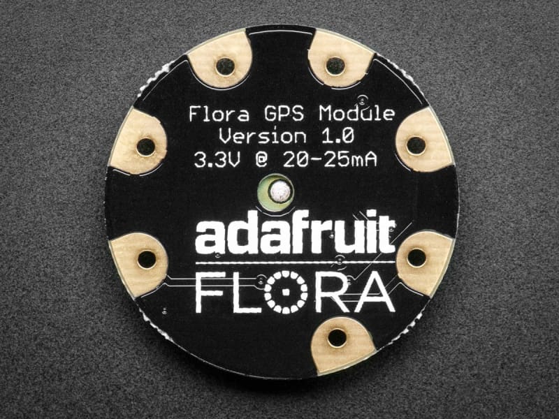 Flora Wearable Ultimate GPS Module - Component