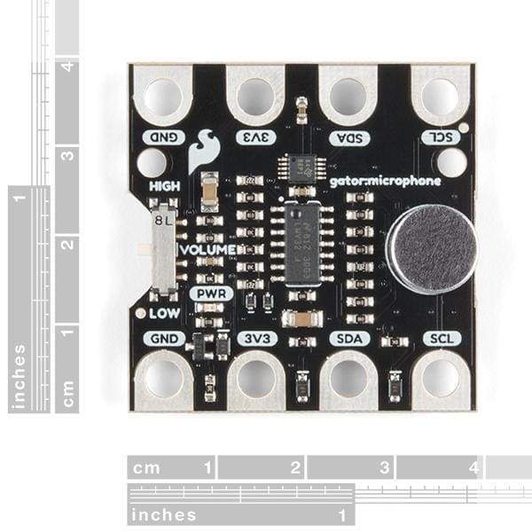 gator:microphone - micro:bit Accessory Board (SEN-15289) - Sensor