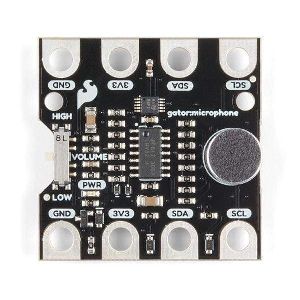 gator:microphone - micro:bit Accessory Board (SEN-15289) - Sensor