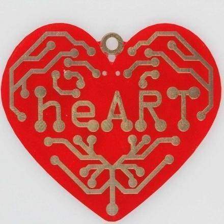 Heart - A Beating Heart Surface Mount Soldering Kit - Soldering